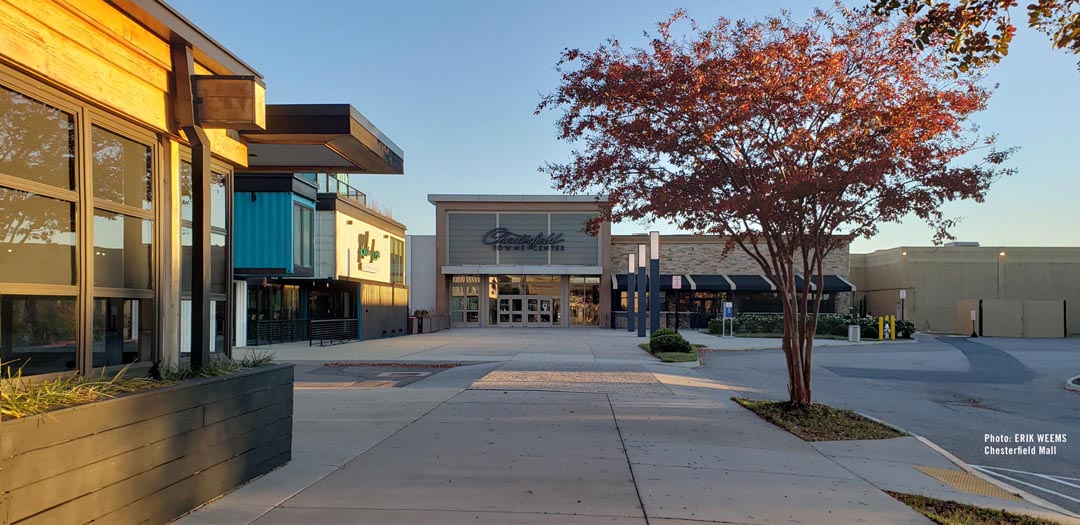 At the Chesterfield Mall